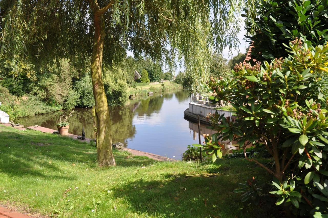 Ferienwohnung Am Ems-Seitenkanal 65353 Moormerland Bagian luar foto